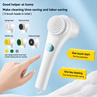 Cleanspark 5-in-1 Electric Cleaning Brush