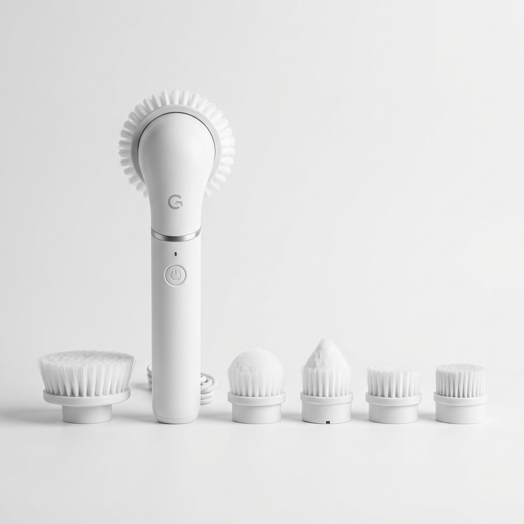 Cleanspark electric brush on white background