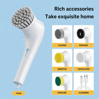 Cleanspark 5-in-1 Electric Cleaning Brush
