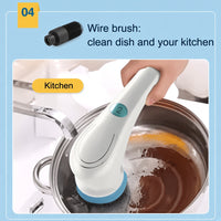Cleanspark 5-in-1 Electric Cleaning Brush